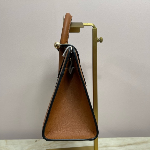 Strathberry Mini Tan Leather Satchel - Picture 4 of 11